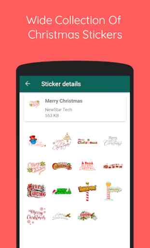 Stickers Pegatinas Navidad Whatsapp(WAStickerApps) 1