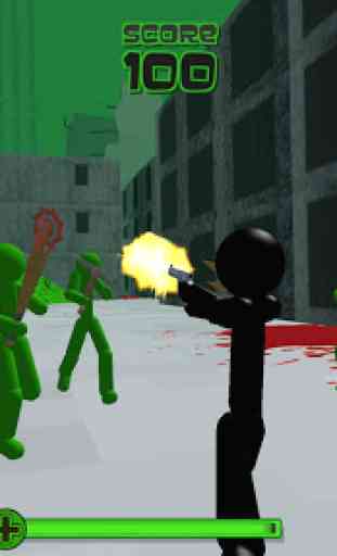 Stickman Zombie Shooting 3D 1