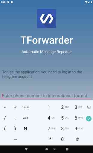 TForwarder - auto message forwarding for telegram 4