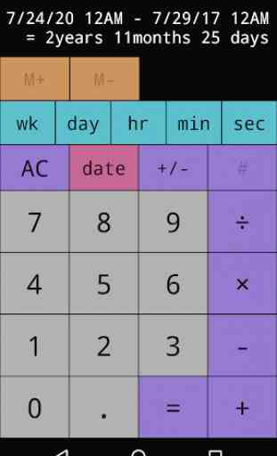 Time Calc: fechas y duraciones 2