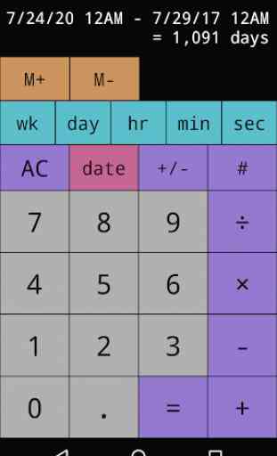 Time Calc: fechas y duraciones 3