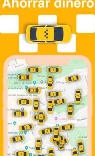 Todos taxis: compare el precio del viaje ahorre 3+ 2