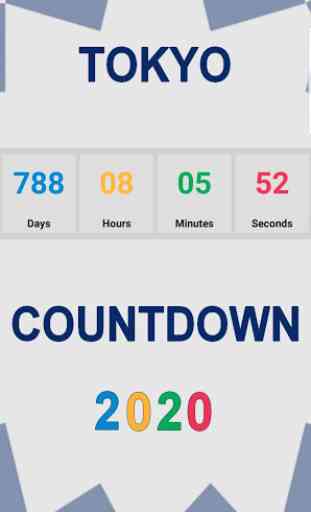 Tokyo Countdown 2020 2