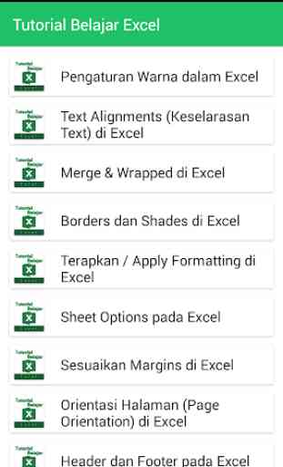 Tutorial Belajar Excel 4