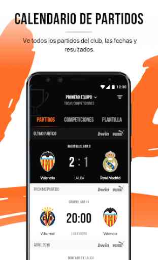 Valencia CF - Official App 3