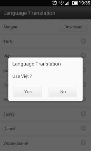 Vietnamese Language GOWeather 1