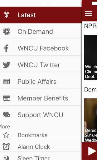 WNCU Public Radio App 3