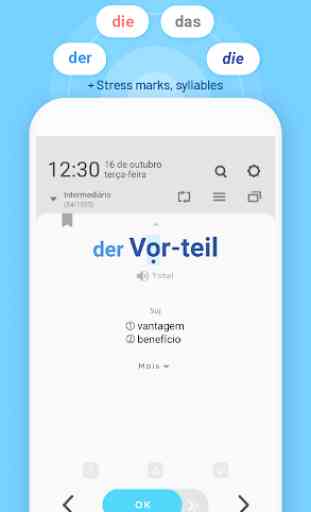 WordBit Alemão (Na tela de bloqueio) 3