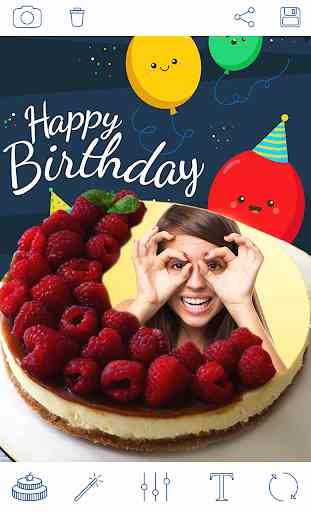 Birthday Cake - Foto en la torta de cumpleaños 3