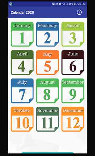 Calendar 2020 & Holidays 2