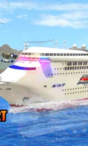 Cruise Ship Driving US Police Transport Simulator 1