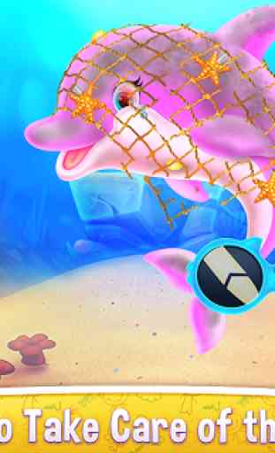 Cute Dolphin Caring and Dressup 3