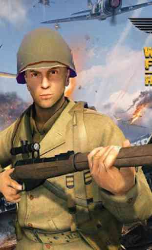 Disparos FPS Segunda Guerra Mundial: Heroes of War 3