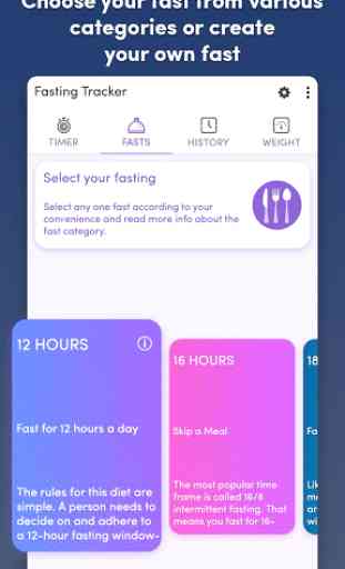 Fasting Tracker - Track your fast 3