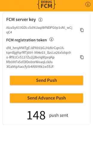 FCM Debug - Push Notification Tester 2