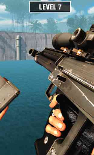 Francotirador 3D : tirador francotirador  ejército 2