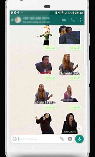 Friends TV Pegatinas / Stickers for WhatsApp 2