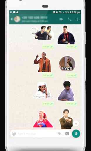 Friends TV Pegatinas / Stickers for WhatsApp 3