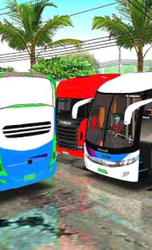 Indonesia city Airport Bus Simulator:3D Bus Drive 2