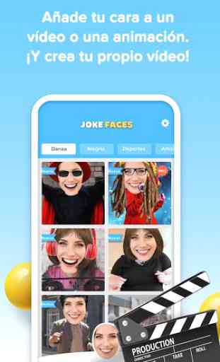 Jokefaces - Gracioso vídeo maker 1