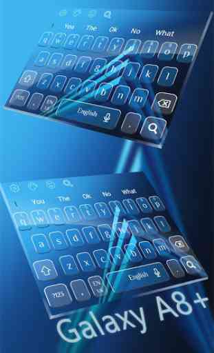 Keyboard for Samsung galaxy A8+ 3
