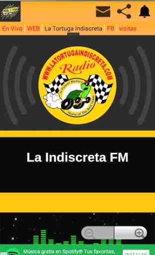 La Indiscreta 106.7 FM 2