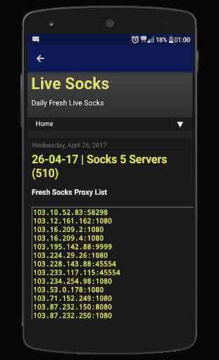 Live Proxy-Socks VIP 2