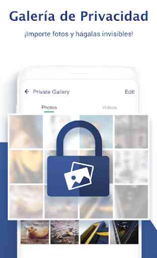 Lock App & Galería, Huella digital & PIN, iAppLock 2