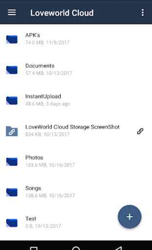 LoveWorld Cloud Storage App 2