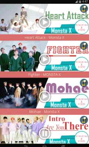 Monsta X - Top Ringtones Korea 3