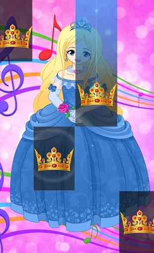 Piano Princess Tiles :  Princess Music Queen Game 1