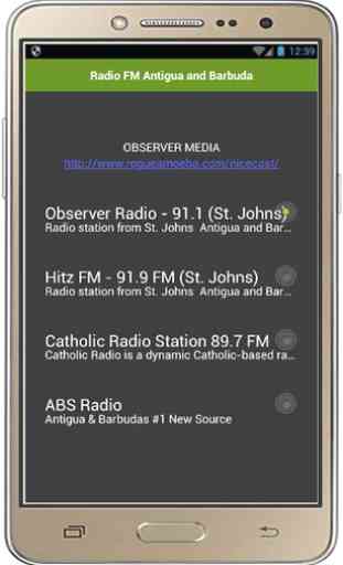 Radio FM Antigua y Barbuda 1