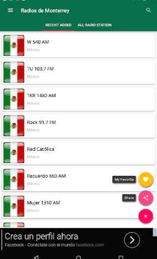Radios de Monterrey Emisoras de Monterrey 4