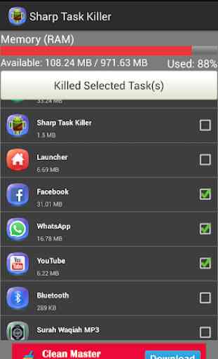 Sharp Task Killer 1