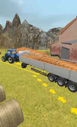 Tractor Simulador 3D: Patata Transporte Extremo 2