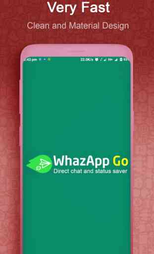 WhazAppGo - Direct Chat & Save Story for Whatsapp 1