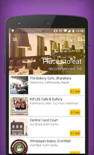 Yellow App : Restaurants App 3
