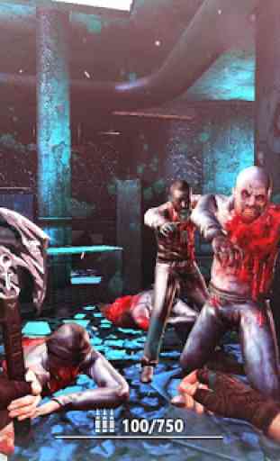 Zombie Survival Mad War: juego de disparos sin 4