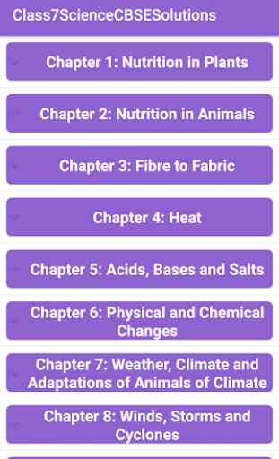 7th Science CBSE Solutions - Class 7 1