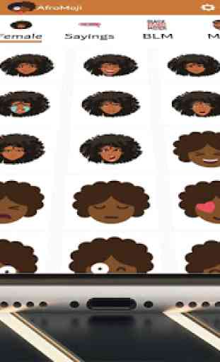 AfroMoji: tus pegatinas afroamericanas y emoji 1