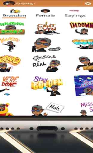 AfroMoji: tus pegatinas afroamericanas y emoji 2