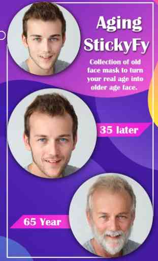 Aging Face - Make Old Face With Sticker 2