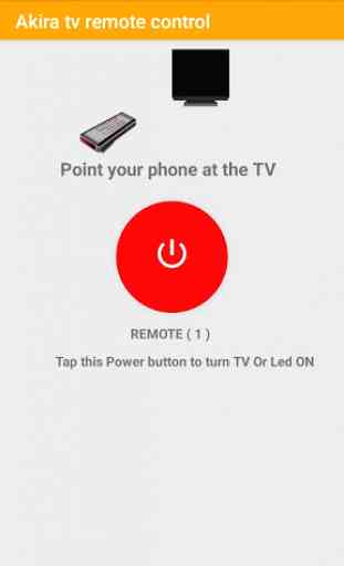 Akira tv remote control 2