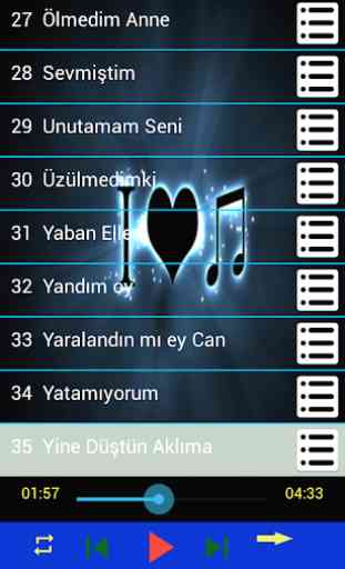 Azer Bülbül şarkıları internetsiz(40 şarkı) 3