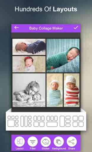 Baby Story Collage Photo Editor 1