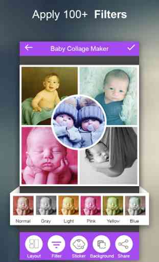 Baby Story Collage Photo Editor 2