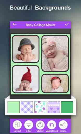 Baby Story Collage Photo Editor 4
