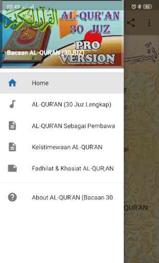 Bacaan AL-QURAN (Full 30 JUZ) - MP3 1