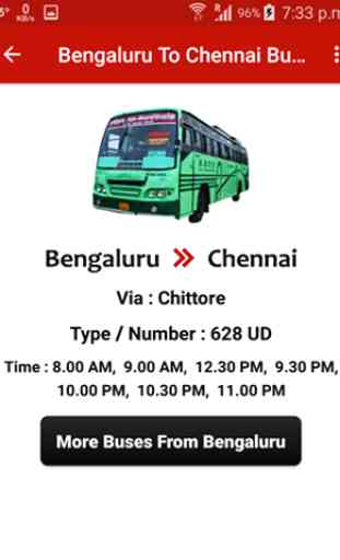 Bangalore Bus Info 2