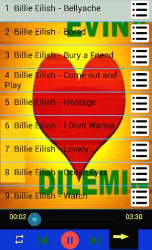 Billie Eilish canciones sin internet 1